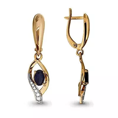 Серьги, золото, артикул LV940884к