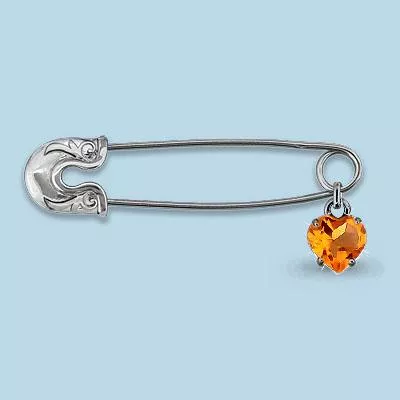 Булавка, серебро, артикул LV72607Т