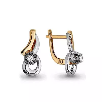 Серьги, артикул LV940874к, золото