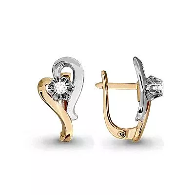 Серьги, золото, артикул LV940871к