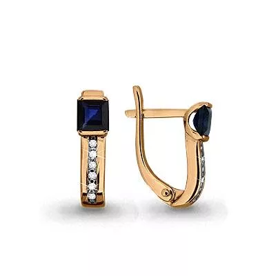 Серьги, золото, артикул LV940824Ак