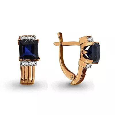 Серьги, артикул LV940803Ак, золото