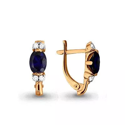 Серьги, золото, артикул LV940761к