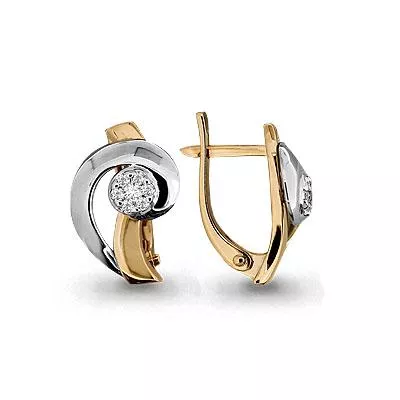 Серьги, золото, артикул LV940713к