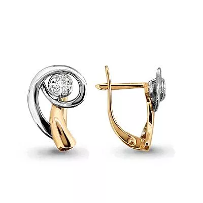 Серьги, артикул LV940711к, золото