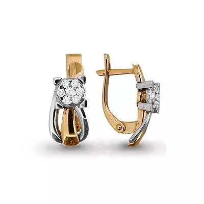 Серьги из золота, артикул LV940707к