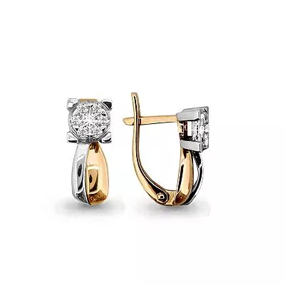 Серьги, золото, артикул LV940705к