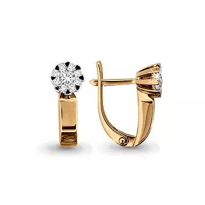 Серьги, золото, артикул LV940698к