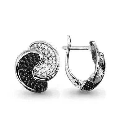 Серьги, артикул LV940695Ч, золото