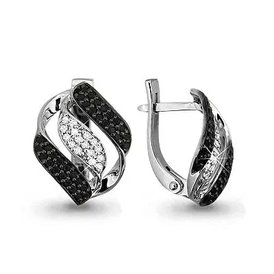 Серьги, артикул LV940692Ч, золото