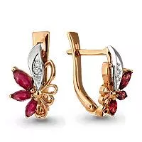 Серьги, артикул LV940684к, золото