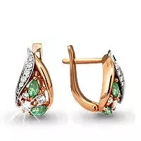 Серьги, артикул LV940630к, золото