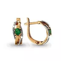 Серьги, золото, артикул LV940622к