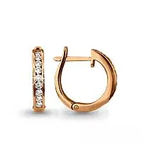 Серьги, артикул LV940572к, золото