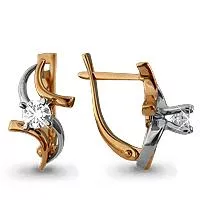 Серьги, артикул LV940558к, золото