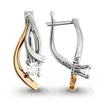 Серьги, золото, артикул LV940556к