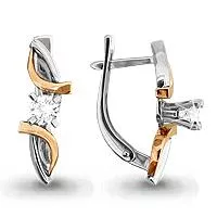 Серьги из золота, артикул LV940554к