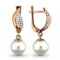 Серьги, золото, артикул LV940548Ак