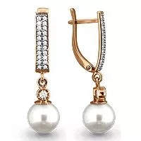 Серьги из золота, артикул LV940539Ак