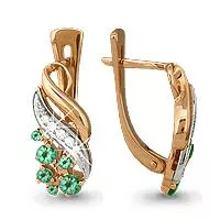 Серьги из золота, артикул LV940527к