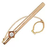 Зажим для галстука, золото, артикул LV970027к