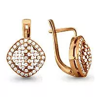 Серьги, артикул LV940405к, золото