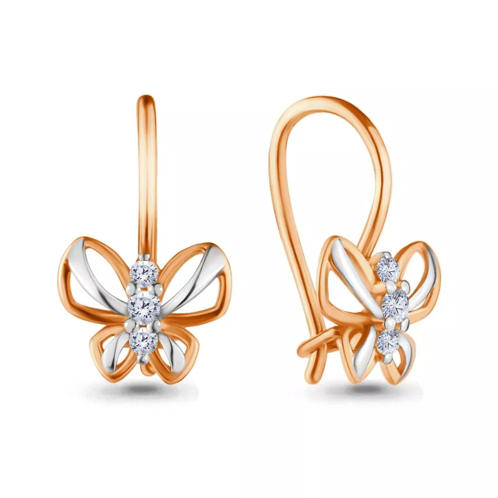 Серьги из золота, артикул LV940345Ак