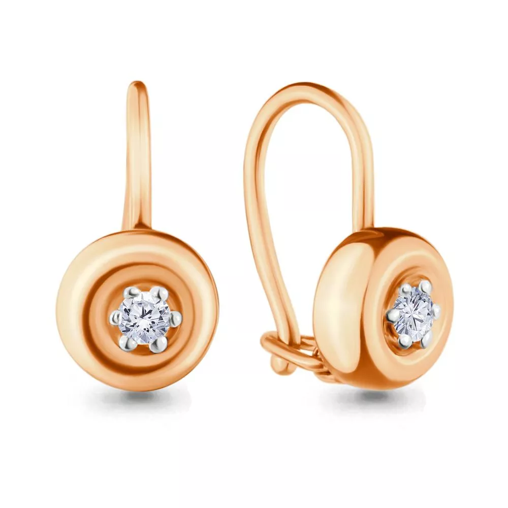 Серьги, артикул LV940344К, золото