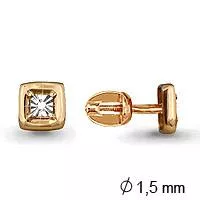 Серьги из золота, артикул LV940305к