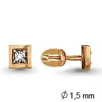 Серьги, артикул LV940304к, золото