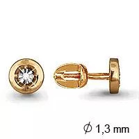 Серьги из золота, артикул LV940302к