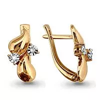 Серьги, золото, артикул LV940298к