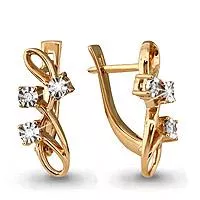 Серьги, золото, артикул LV940295к