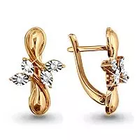 Серьги, артикул LV940287к, золото