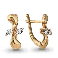 Серьги из золота, артикул LV940285к