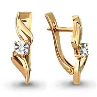 Серьги, золото, артикул LV940283к