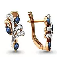 Серьги, золото, артикул LV940272к