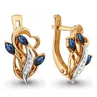 Серьги, золото, артикул LV940253к