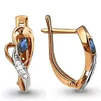 Серьги, артикул LV940250к, золото