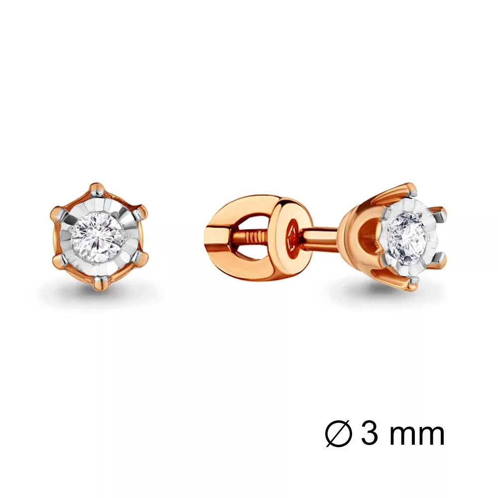 Серьги из золота, артикул LV940219к