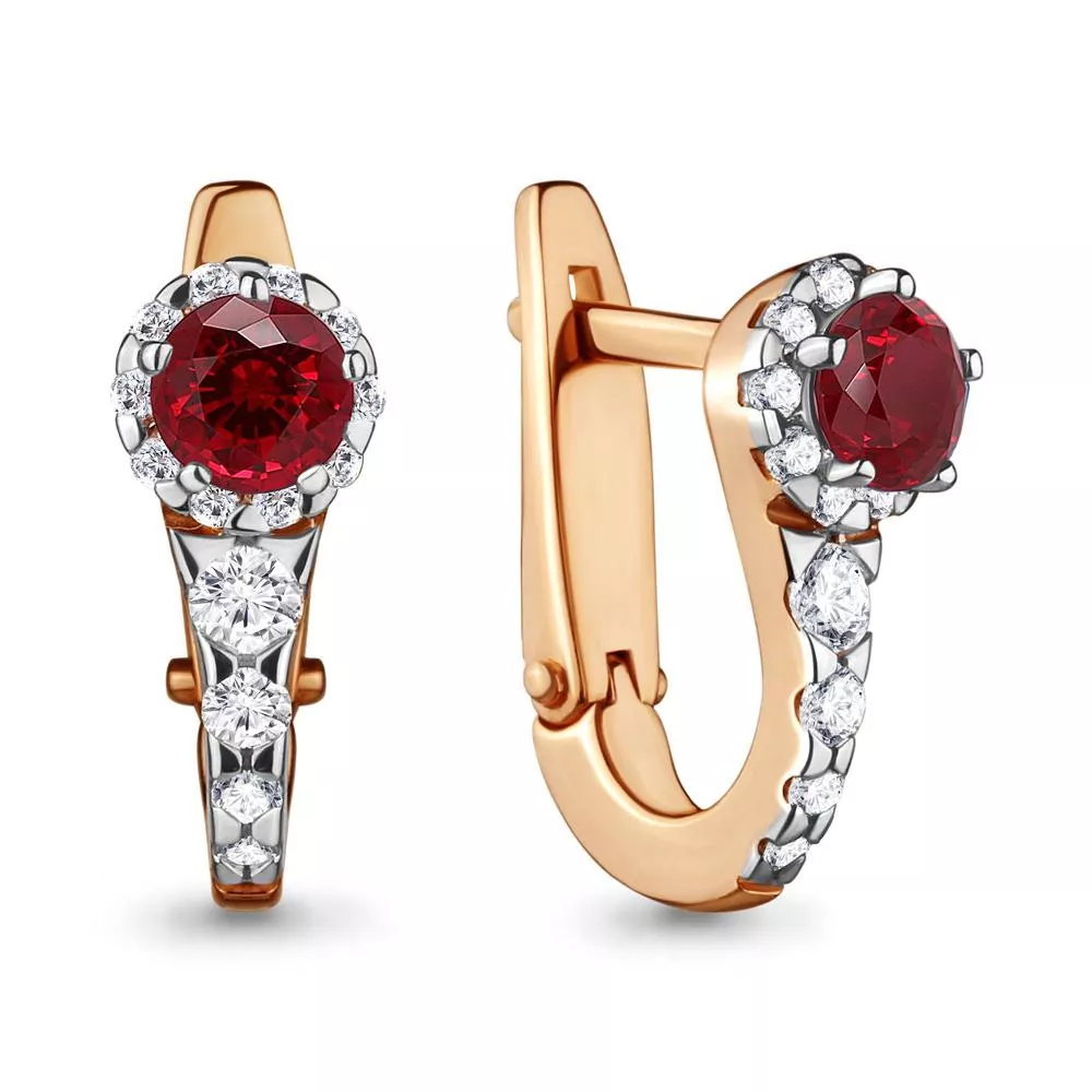 Серьги, золото, артикул LV940187К