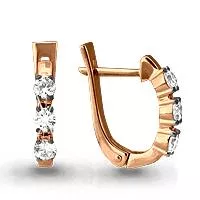 Серьги из золота, артикул LV940170к