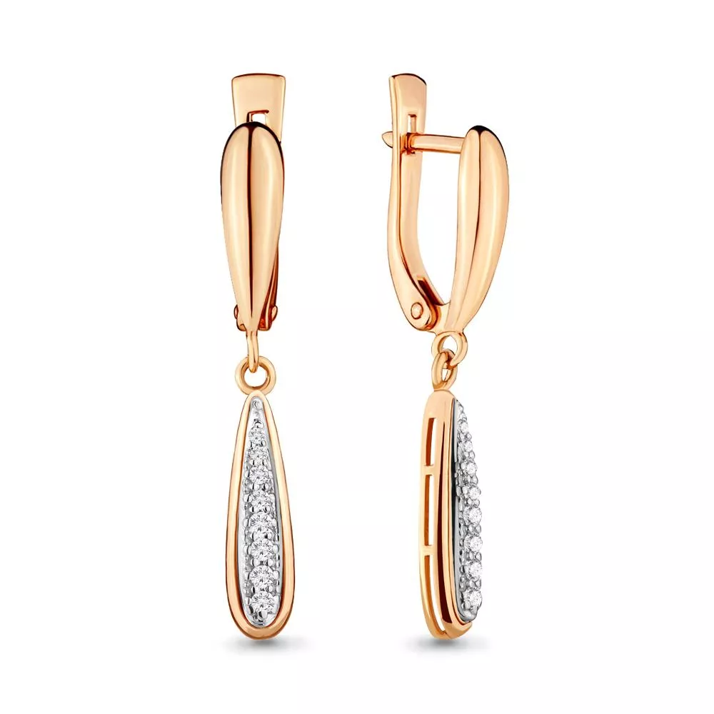 Серьги из золота, артикул LV940128К