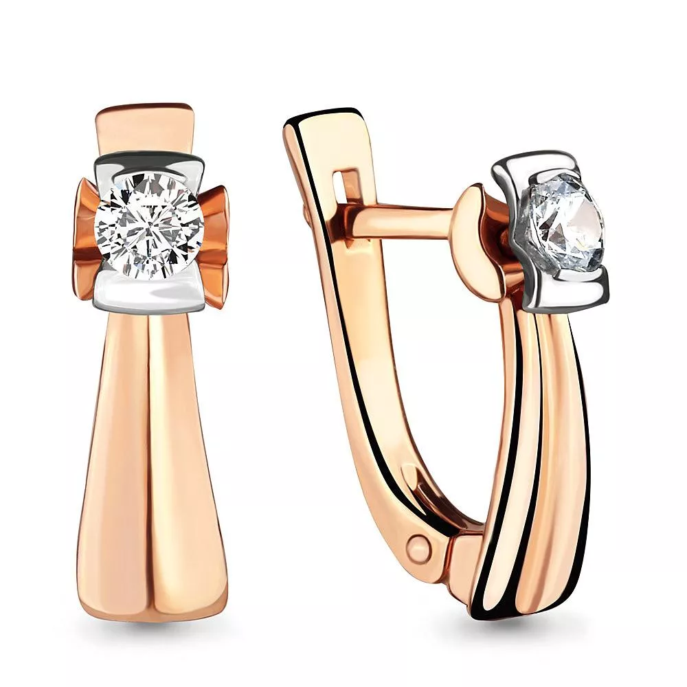 Серьги, золото, артикул LV940125К