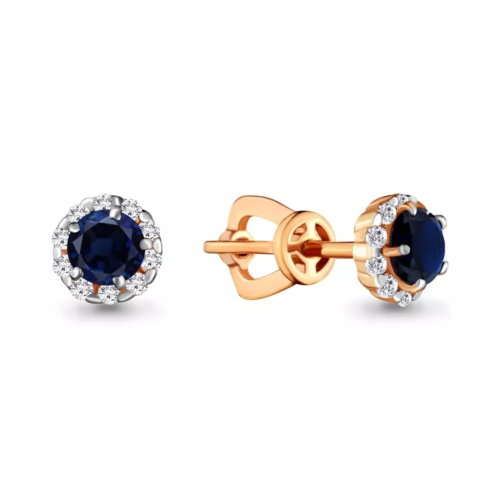 Серьги, золото, артикул LV940110к