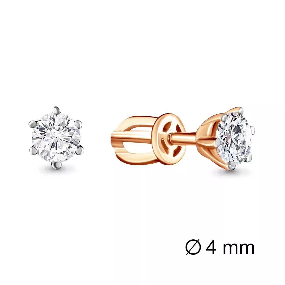 Серьги из золота, артикул LV940105к