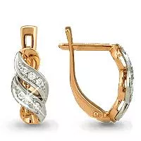 Серьги, золото, артикул LV940086К