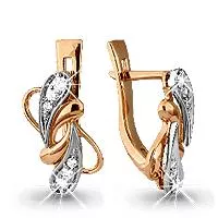 Серьги из золота, артикул LV940085К