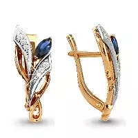 Серьги, артикул LV940084К, золото