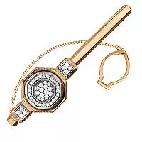 Зажим для галстука из золота, артикул LV72101А